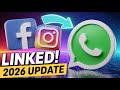 How to Link Your Facebook & Instagram Profile to WhatsApp (2026 Step-by-Step)