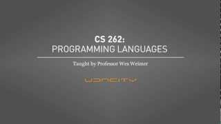 CS262: Programming Languages