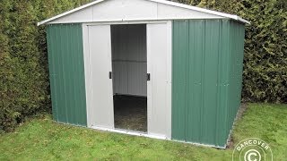 Garden shed assembly