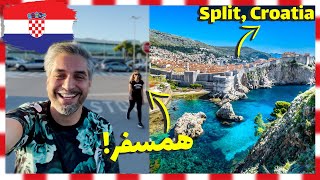 🇭🇷Croatia-Split1 😍!عجیب ترین غذای دنیا در سفر کرواسی