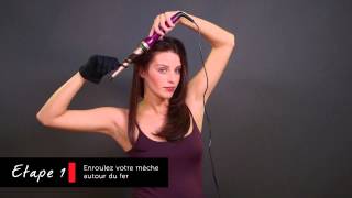 Tutoriel Fer conique: Créer des boucles voluptueuses