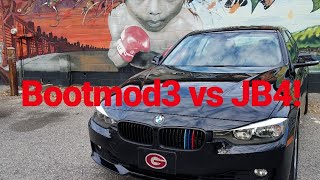 jb4 VS bootmod3 comparison BMW F30 328xi