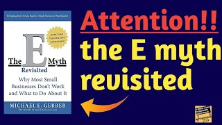 The E myth Revisited Audiobook | Michael Garber