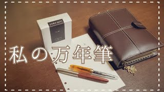 【システム手帳】私の万年筆を紹介します【アイテム紹介】