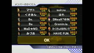 [マリオカートWii] MKW Last Personal Cup 決勝 2014/05/17