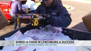 10 News Shred-a-thon in Lynchburg