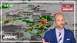 Waves of severe storms expected in Charlotte: Brad Panovich VLOG 5/8