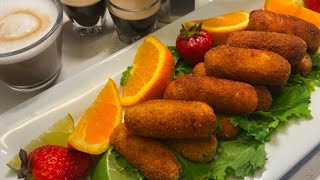 Ham Croquetas #Croquetas #Croquetasdejamon #Cubanfood #ComidaCubana