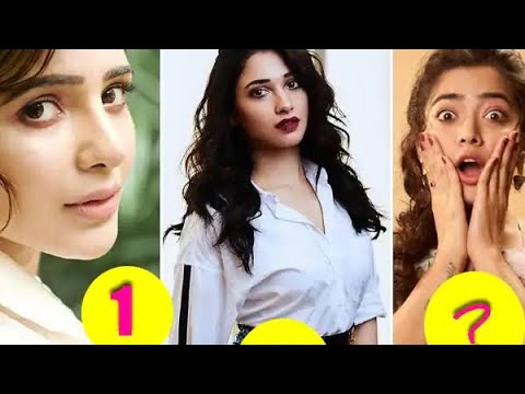 Top 10 Highest Paid South Indian Actress || South Indian Actress - YouTube