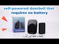 Self Powered Waterproof Wireless DoorBell Door Bell Chime Ring No Battery EU UK US Plug Smart Home