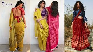 Chidiyaa - Hand Printed Cotton Sarees