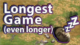 The Longest Game of AoE2 (It's Even Longer)