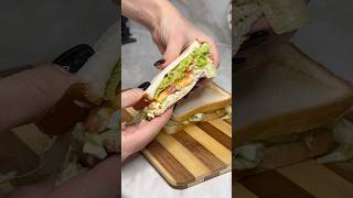 Очень белковый бутерброд🥪 #тост #бутерброд #рецепт #вкусно #shortvideo #shorts #short #sandwich