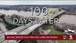 Big Mac Bridge reopens to traffic 100 days later