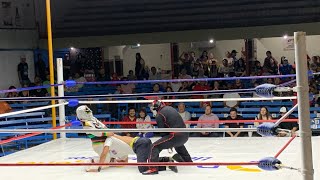 Octagoncito y Mascarita Sagrada vs Pentagoncito y Mini Psicosis