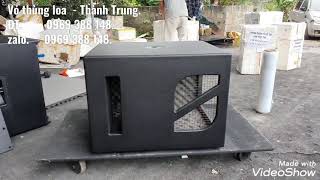 Vỏ thùng sub hầm bass 40 gửi các bác. Đt 0969 388 148