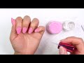 SNS 1. Dip Powder Nail Kit Color Manicure Instructions