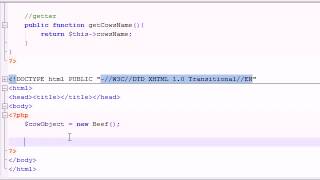 PHP Tutorial - 39 - Setters and Getters