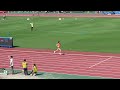 北信越高等学校陸上競技対校選手権大会2023（3日目 6月17日（土））3000m障害予選第1組 永原颯磨（佐久長聖高校）8 36.06（日本高校新記録）