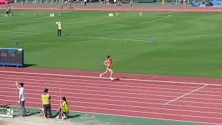 北信越高等学校陸上競技対校選手権大会2023（3日目 6月17日（土））3000m障害予選第1組 永原颯磨（佐久長聖高校）8:36.06（日本高校新記録）