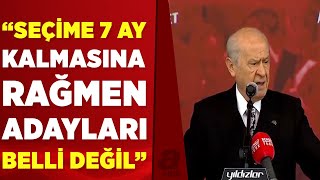 Elazığ'da Aday Belli Karar Net mitingi! Bahçeli: Kimse HDP ile ilgili bize parmak sallayamaz