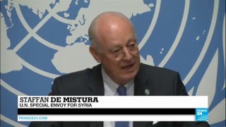 War in Syria: UN mediator de Mistura says talks are 'moment of truth'