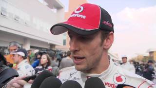 F1 2011 Korea - Jenson Button Interview Post Race