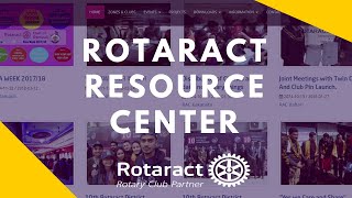 Rotaract Resource Center | Rotaract Nepal Software