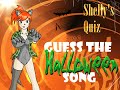 Shelly's Music Quiz - Guess the Song - Halloween Music Quiz 2023