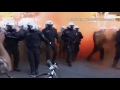 g20 summit burning vehicles and water cannon bbc news