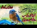 Surah Rahman Urdu Tarjuma Kay Saath | No Ads | Surah Rehman With Arabic Text | BY 786 Cuisine