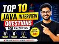 Top 10 Java Interview Questions Every Fresher Must Know!