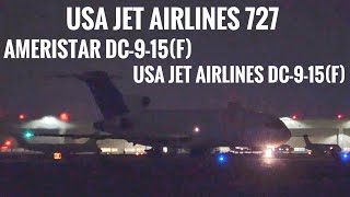 USA Jet B727-223(F) - Ameristar DC-9-15(F) - USA Jet DC-9-15(F) Spotting