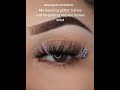 colored lashes glitter lashes whatsapp 8613370885034