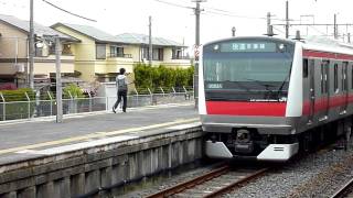 京葉線E233系5000番台551+F51連結シーン