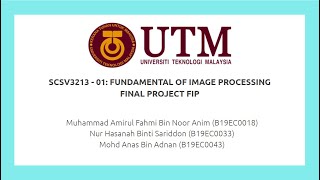 Presentation Fundamental Image Processing - Remove Background Using Matlab.
