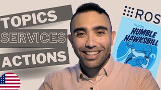 ROS2 Topics Services Actions | Robotic Operating System