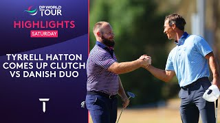 Tyrrell Hatton \u0026 Matt Wallace vs Thorbjørn Olesen \u0026 Niklas Nørgaard | Team Cup 2025 Highlights