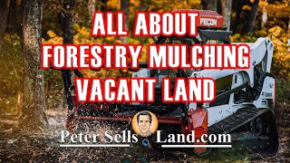 All About Mulching/Land Clearing - VACANT LAND DEVELOPMENT TIPS - PeterSellsLand.com