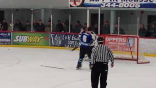 Nick Foran (Lameque) vs Jonathan Doucet ( Restigouche)