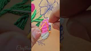 Beautiful Kashmiri stitch #handembroidery #shortvideo #youtubeshort #viralvideo #viralshorts