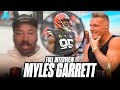 Myles Garrett On The INSANE Impact He Has On The Field, Thoughts On TJ Watt Comparisons | Pat McAfee