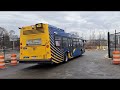 mta q97 q98 q121 a train shuttle bus action part 1