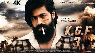 KGF 3 Full Movie HD Facts |Yash | Sanjay Dutt |Srinidhi Shetty | Prashant | Raveena | Action Film