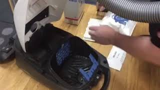 Miele hepa filter, Miele hepa filter vervangen, Miele hepa filter HOW TO USE