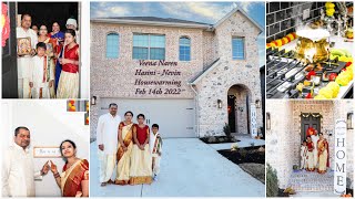 Housewarming of Veena Naren|Hasini |Nevin|Traditional Pooja|Gruhapravesha|Texas |PPC PIX |Dallas USA