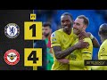 CHELSEA 1 BRENTFORD 4 | Premier League | Bees demolish Blues in West London Derby