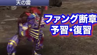 明日のファング断章に向け予習・復習　バフデバフ管理が重要【DFFOO】