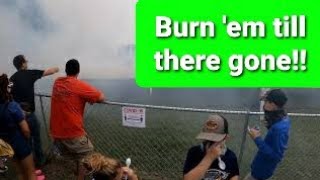 Lead Foot City Burnout Competition