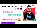 Public Modifier in java | Access Modifiers in Java | Java Tutorial 47